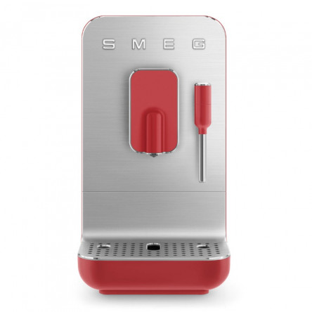 SMEG BCC02RDMEU Автоматическая кофемашина, цвет красный матовый
