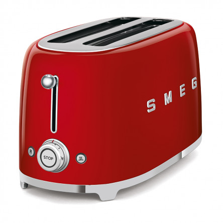Тостер на 4 ломтика SMEG TSF02RDEU