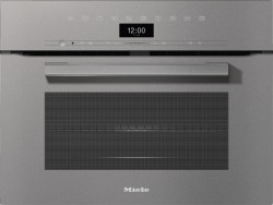 Духовой шкаф Miele с СВЧ H7440BM GRGR графитовый серый