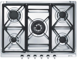Газовая варочная панель SMEG SE70SGH-5