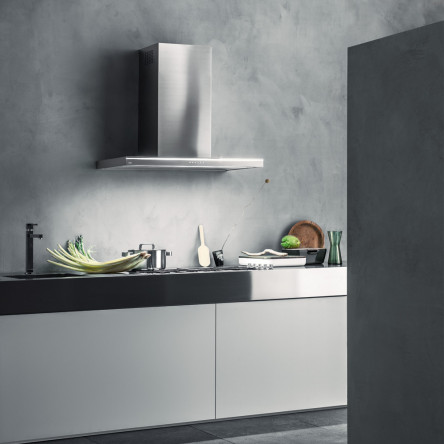 Вытяжка Falmec LUMINA NRS GLASS STEEL 90